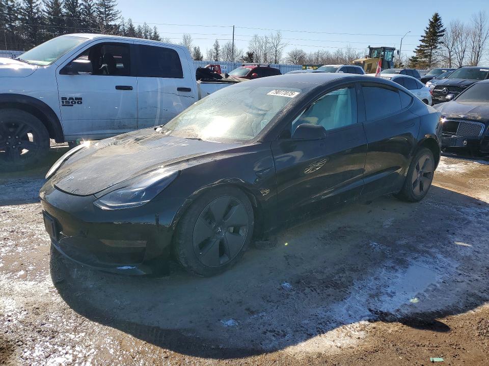 79077075 :رقم المزاد ، 5YJ3E1EA4PF483073 vin ، 2023 Tesla Model 3 مزاد بيع