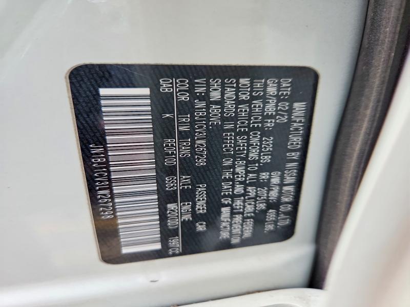 Aukcja sprzedaży 2020 Nissan Rogue Sport, vin: JN1BJ1CV3LW267298, numer aukcji: 46444206