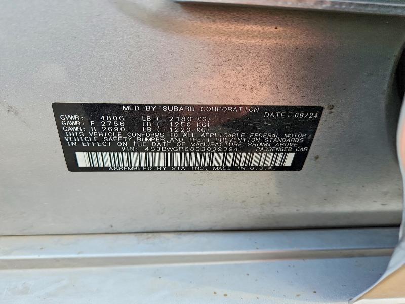 Продаж на аукціоні авто 2025 Subaru Legacy, vin: 4S3BWGP68S3009394, номер лоту: 79627865