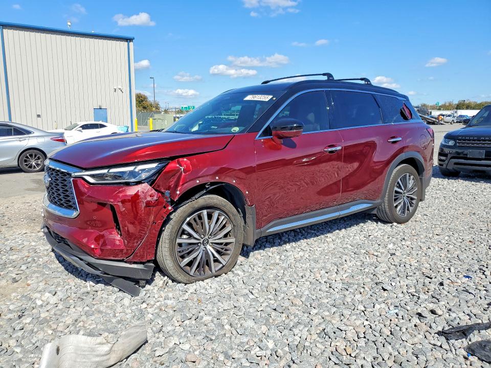 79613255 :رقم المزاد ، 5N1AL1HU0SC349889 vin ، 2025 Infiniti Qx60 مزاد بيع