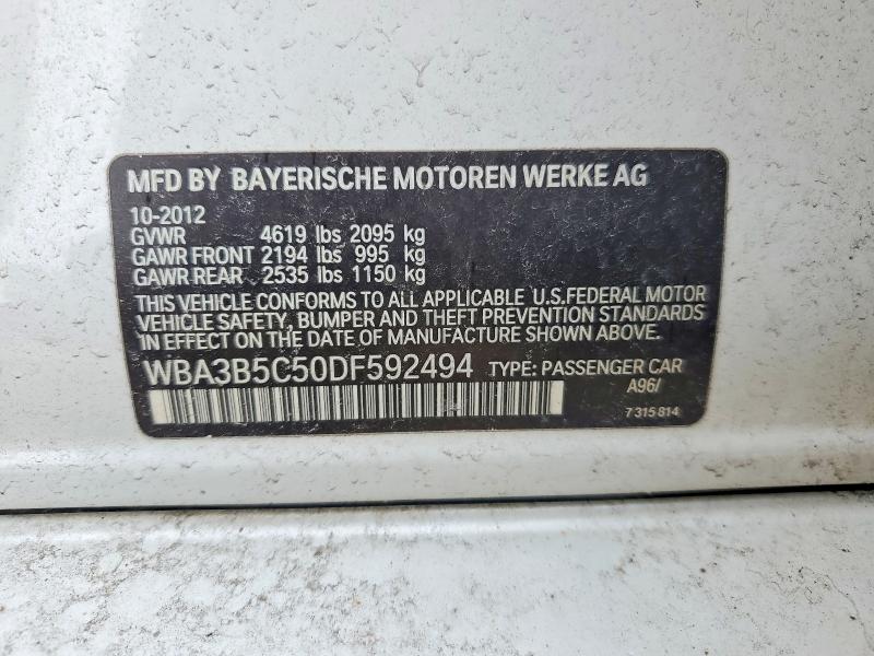 Aukcja sprzedaży 2013 Bmw 328, vin: WBA3B5C50DF592494, numer aukcji: 47264726