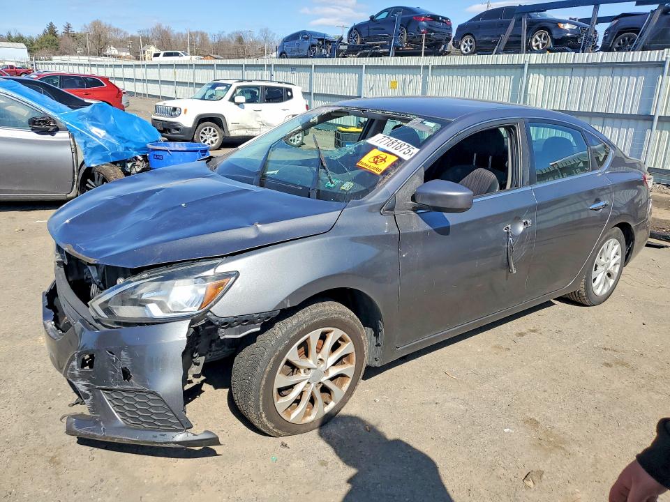 Продажа на аукционе авто 2019 Nissan Sentra, vin: 3N1AB7AP4KL624864, номер лота: 77181875