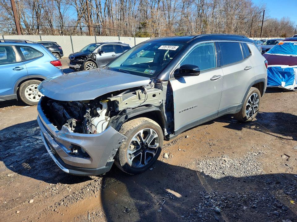 Продаж на аукціоні авто 2022 Jeep Compass, vin: 3C4NJDCB7NT226389, номер лоту: 72579115