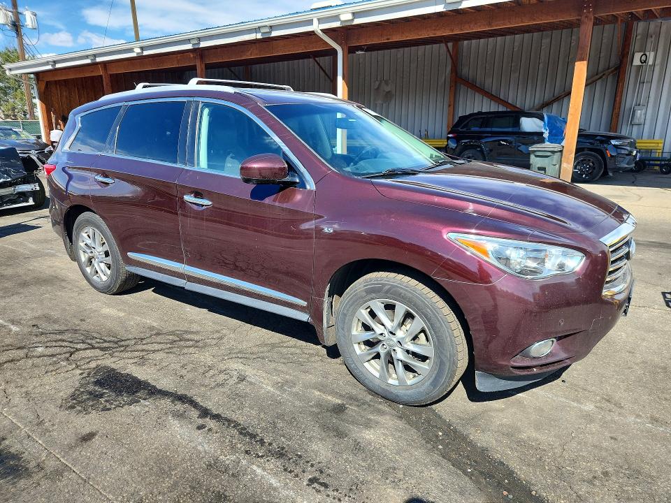 2014 Infiniti Qx60 მანქანა იყიდება აუქციონზე, vin: 5N1AL0MM9EC553658, აუქციონის ნომერი: 45776176
