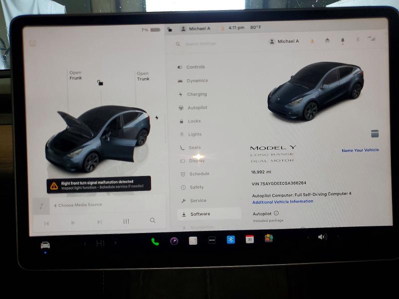 Продажа на аукционе авто 2025 Tesla Model Y, vin: 7SAYGDEE0SA366264, номер лота: 48190056