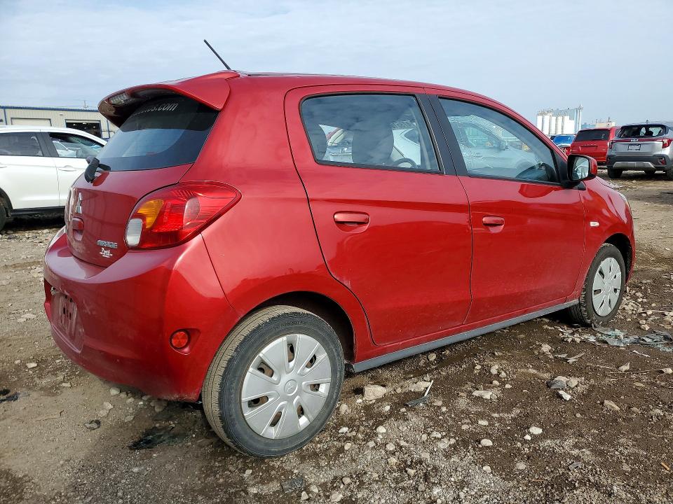 47351086 :رقم المزاد ، ML32A3HJ8FH042790 vin ، 2015 Mitsubishi Mirage مزاد بيع