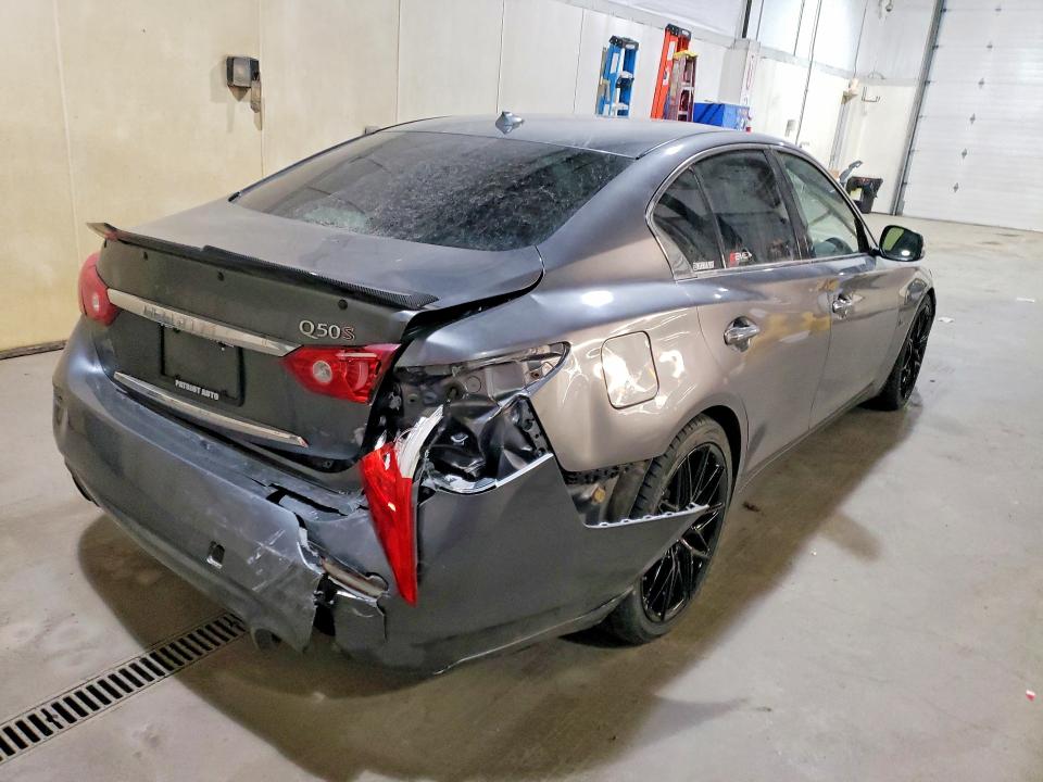 2016 Infiniti Q50 Red Sport 400 მანქანა იყიდება აუქციონზე, vin: JN1FV7AP6GM420450, აუქციონის ნომერი: 84941245