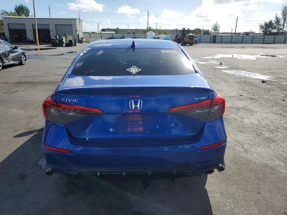 2022 Honda Civic მანქანა იყიდება აუქციონზე, vin: 2HGFE2F55NH516434, აუქციონის ნომერი: 79665385