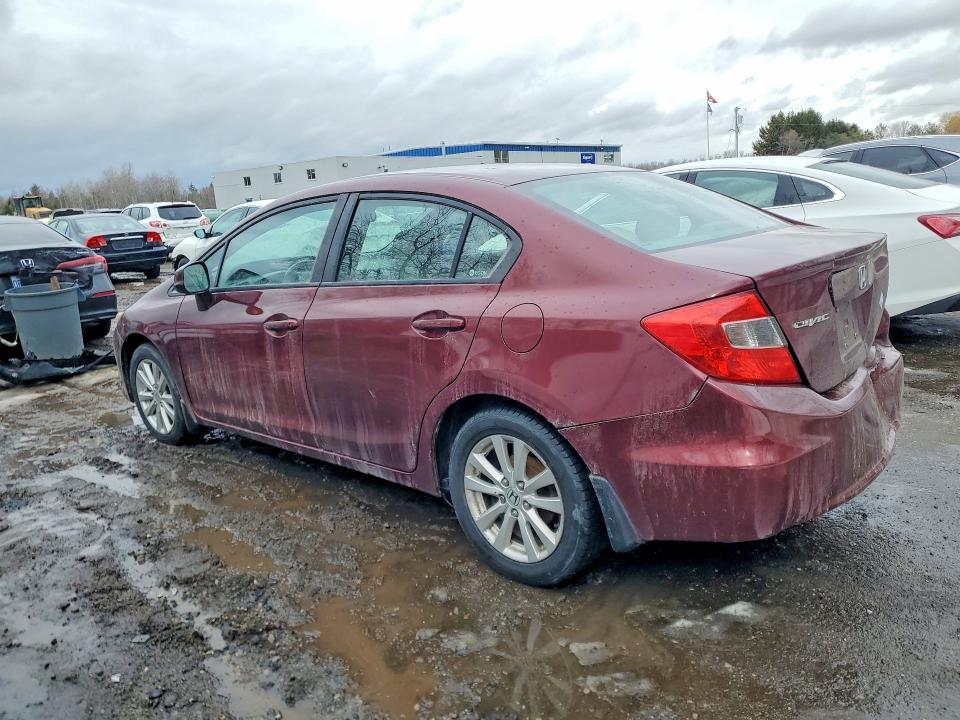 41762046 :رقم المزاد ، 2HGFB2F52CH042349 vin ، 2012 Honda Civic مزاد بيع