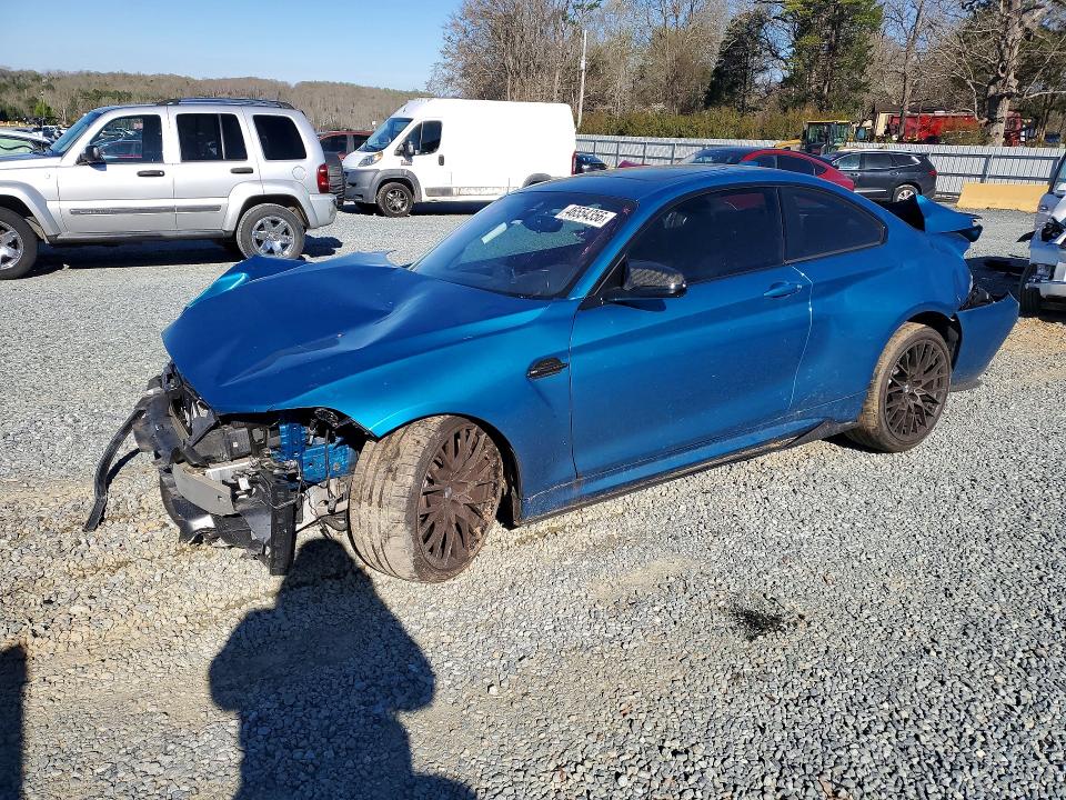 46554356 :رقم المزاد ، WBS2U7C02L7E59734 vin ، 2020 Bmw M2 مزاد بيع