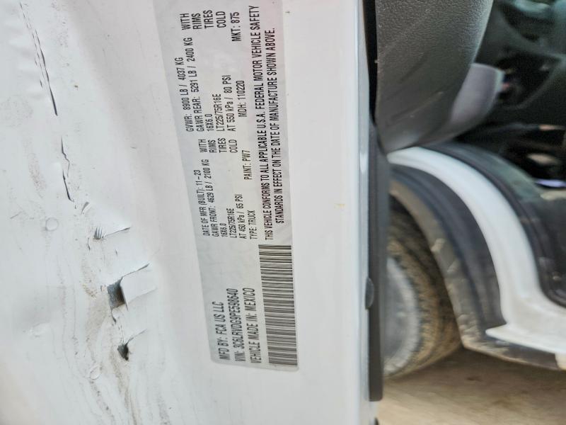 Aukcja sprzedaży 2023 Ram Promaster 2500, vin: 3C6LRVDG9PE598640, numer aukcji: 77408235