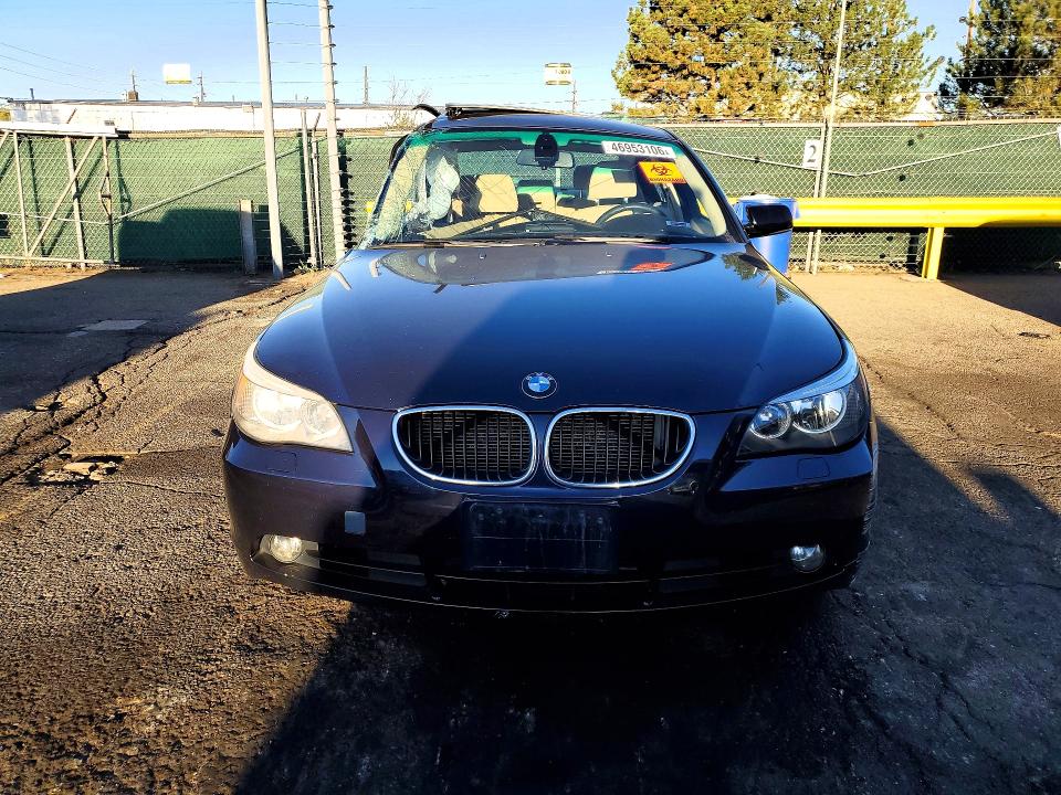 2006 Bmw 525 მანქანა იყიდება აუქციონზე, vin: WBANF33596CB86951, აუქციონის ნომერი: 46953106
