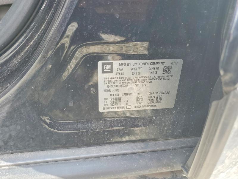Продажа на аукционе авто 2013 Buick Encore, vin: KL4CJCSB1DB197369, номер лота: 41742946
