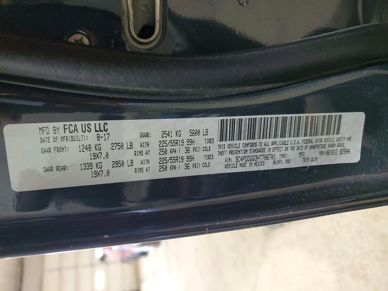 Продажа на аукционе авто 2017 Dodge Journey, vin: 3C4PDDGG3HT706701, номер лота: 46898446
