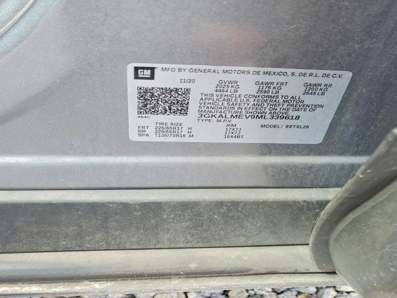 Продажа на аукционе авто 2021 Gmc Terrain, vin: 3GKALMEV9ML339618, номер лота: 42019356
