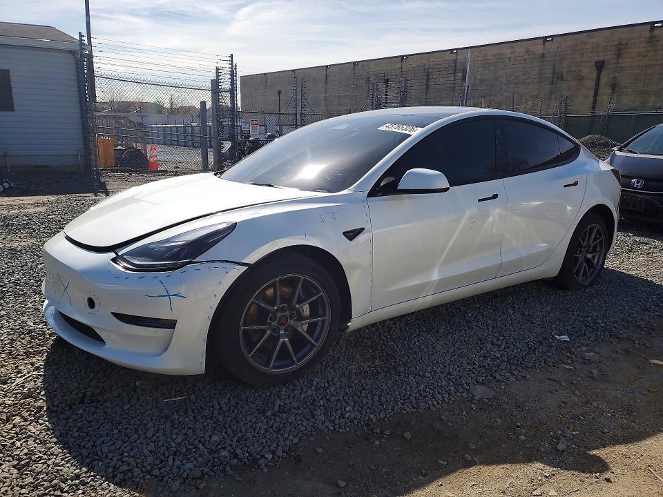 2023 Tesla Model 3 მანქანა იყიდება აუქციონზე, vin: 5YJ3E1EA6PF487612, აუქციონის ნომერი: 45765326