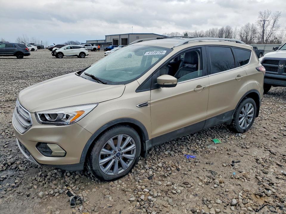 2017 Ford Escape მანქანა იყიდება აუქციონზე, vin: 1FMCU9J93HUB28770, აუქციონის ნომერი: 47238756