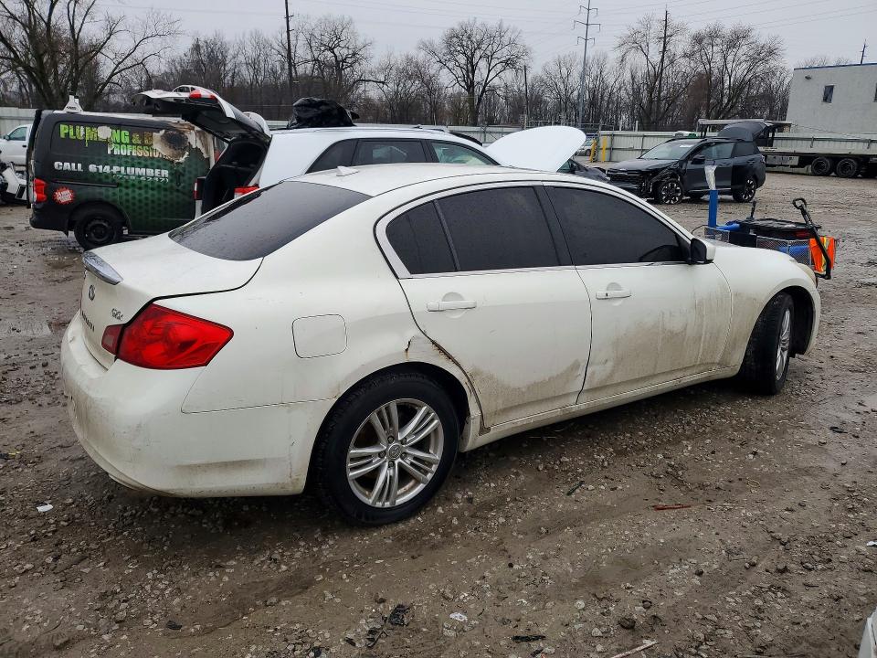 79760425 :رقم المزاد ، JN1DV6ARXBM651539 vin ، 2011 Infiniti G25 Sedan مزاد بيع