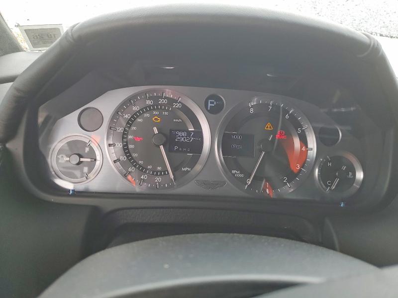 2006 Aston Martin Db9 მანქანა იყიდება აუქციონზე, vin: SCFAD02A86GB05274, აუქციონის ნომერი: 46011166