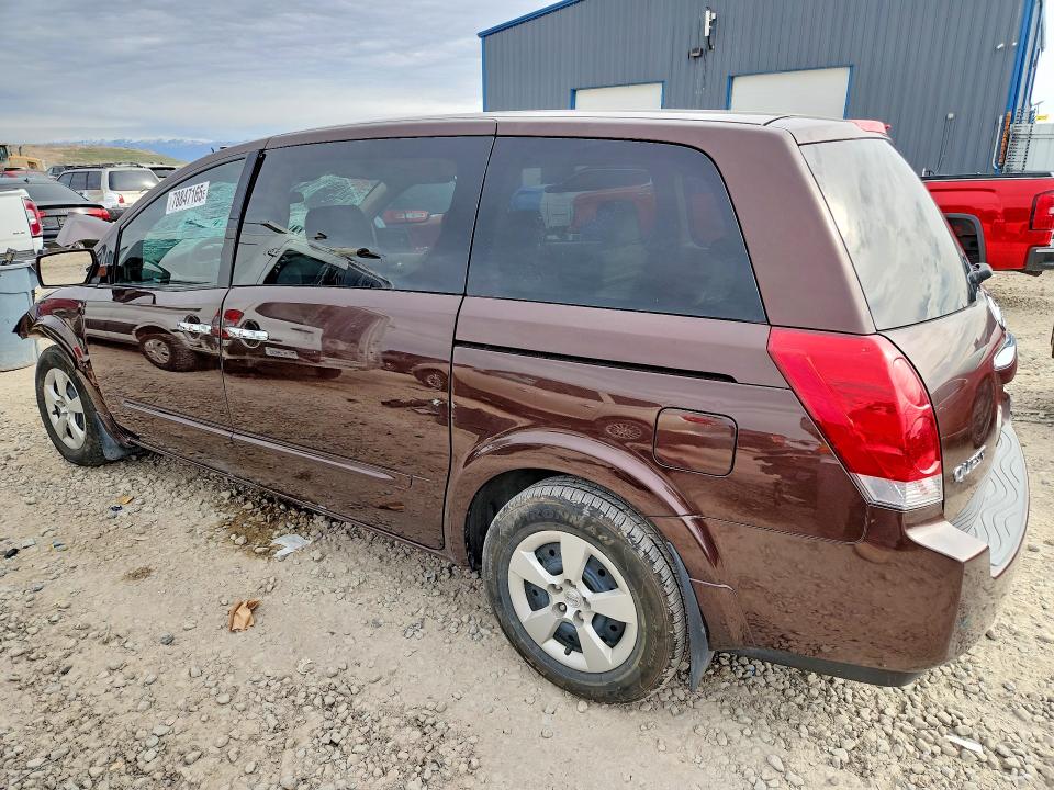 Продажа на аукционе авто 2007 Nissan Quest, vin: 5N1BV28U77N120416, номер лота: 78847165