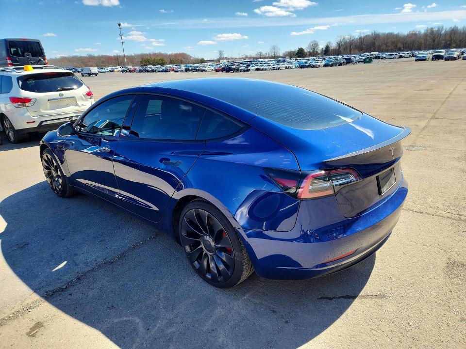 Продажа на аукционе авто 2022 Tesla Model 3, vin: 5YJ3E1EC1NF268636, номер лота: 42038016