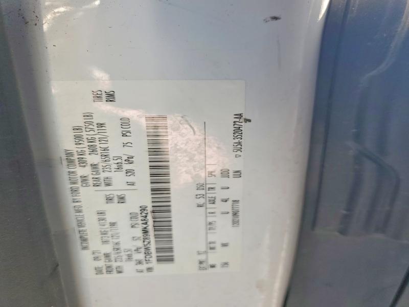 Aukcja sprzedaży 2021 Ford Transit, vin: 1FDBW5Z89MKA84290, numer aukcji: 79992815