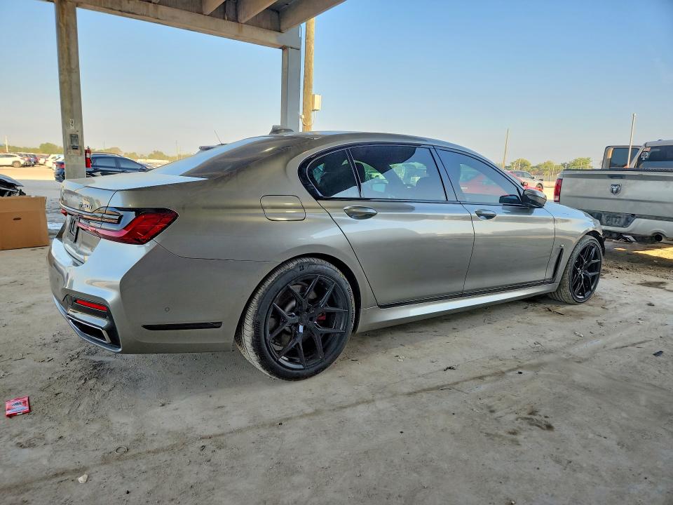 47267176 :رقم المزاد ، WBA7U2C08LGM26909 vin ، 2020 Bmw 750 مزاد بيع