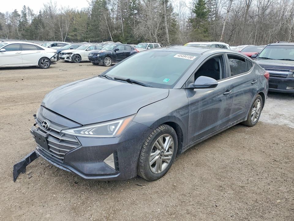 Auction sale of the 2019 Hyundai Elantra, vin: KMHD84LF5KU801967, lot number: 45494156