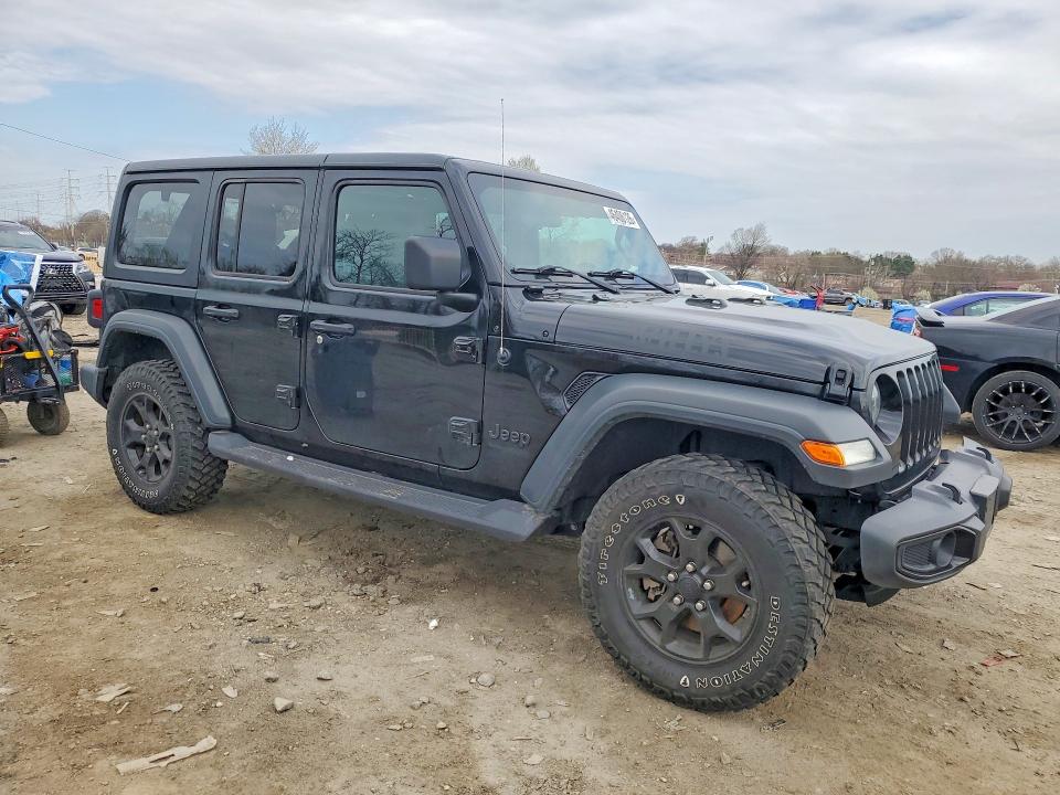 Продажа на аукционе авто 2021 Jeep Wrangler Unlimited, vin: 1C4HJXDN3MW870486, номер лота: 46406126