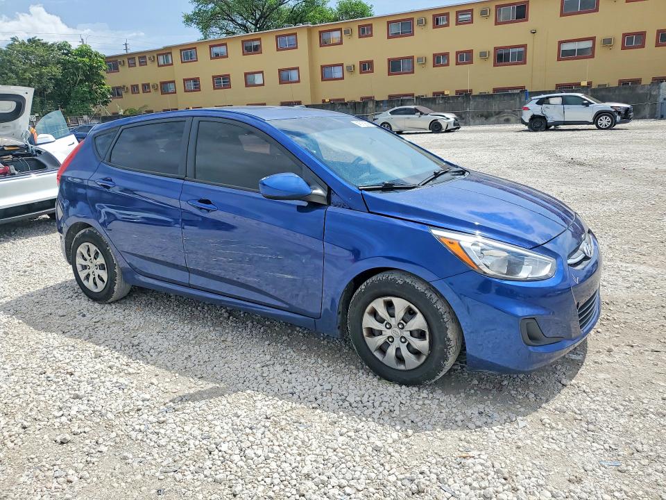 45752836 :رقم المزاد ، KMHCT5AE3GU257616 vin ، 2016 Hyundai Accent مزاد بيع