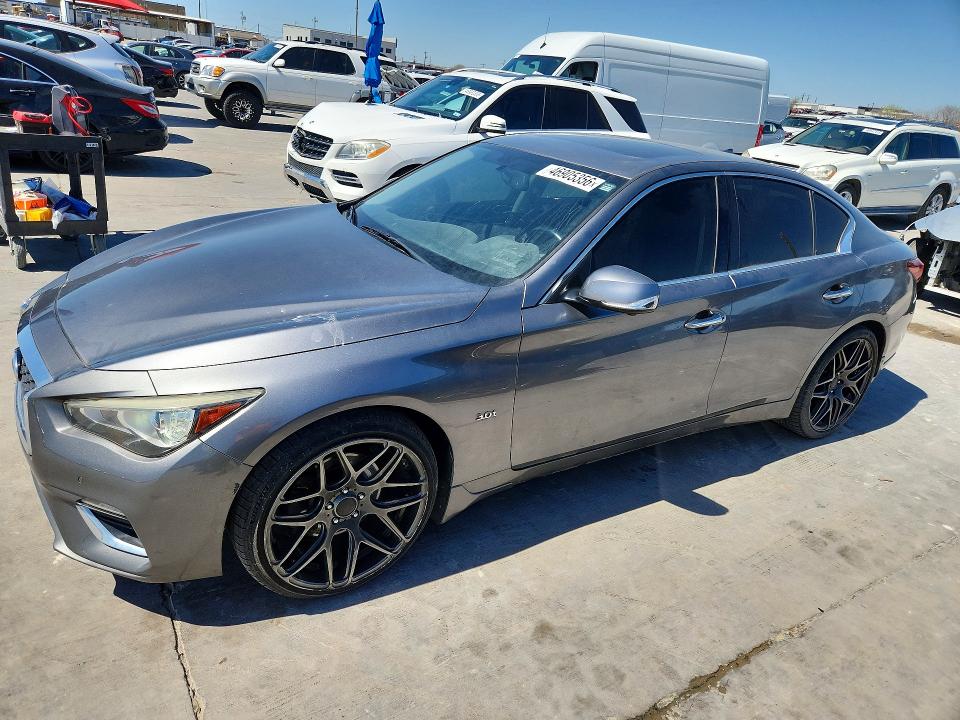 Продажа на аукционе авто 2018 Infiniti Q50, vin: JN1EV7AR9JM433438, номер лота: 46905356