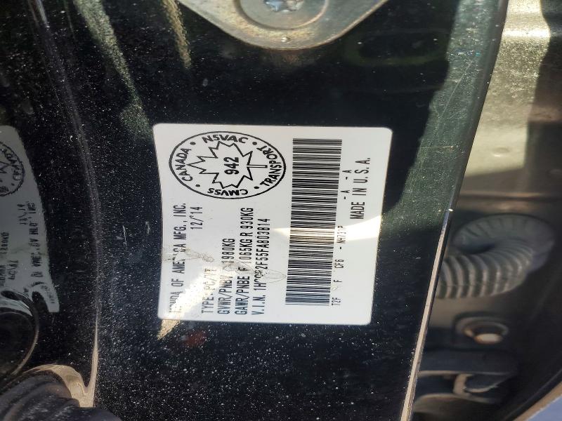 Продаж на аукціоні авто 2015 Honda Accord, vin: 1HGCR2F55FA803814, номер лоту: 77734565