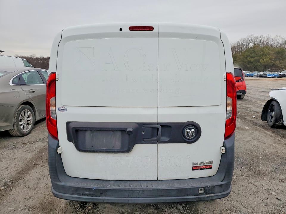 46961976 :رقم المزاد ، ZFBERFAT7G6B03873 vin ، 2016 Ram Promaster City مزاد بيع