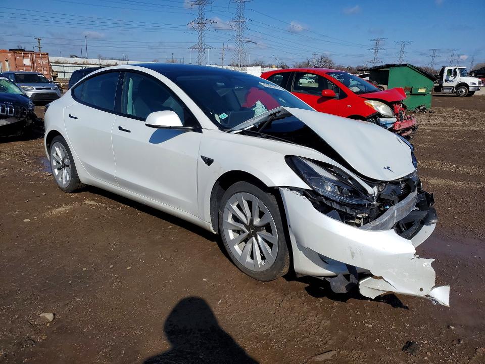 2021 Tesla Model 3 მანქანა იყიდება აუქციონზე, vin: 5YJ3E1EA7MF922200, აუქციონის ნომერი: 45866356