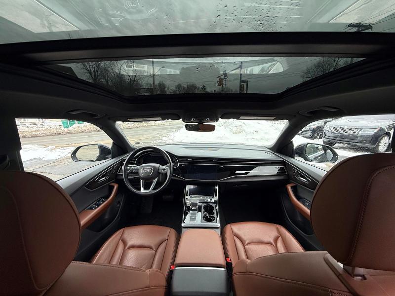 2021 Audi Q8 მანქანა იყიდება აუქციონზე, vin: WA1EVAF1XMD009276, აუქციონის ნომერი: 41907156