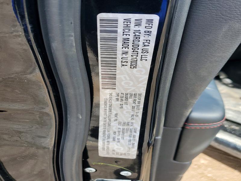 47784946 :رقم المزاد ، 1C4RDJDG4TC170325 vin ، 2026 Dodge Durango مزاد بيع