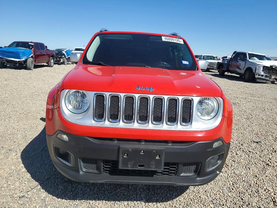 2016 Jeep Renegade მანქანა იყიდება აუქციონზე, vin: ZACCJBDT5GPC75586, აუქციონის ნომერი: 46099126