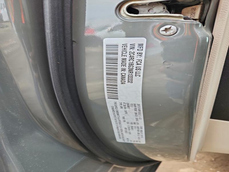 2022 Chrysler Pacifica მანქანა იყიდება აუქციონზე, vin: 2C4RC1BG3NR133332, აუქციონის ნომერი: 47084966