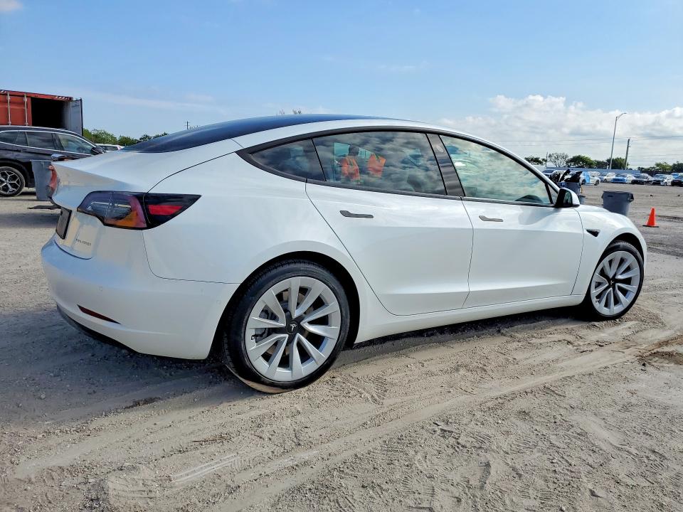 Продаж на аукціоні авто 2022 Tesla Model 3, vin: 5YJ3E1EBXNF266844, номер лоту: 47410906