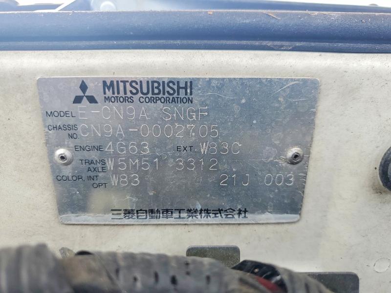 47285496 :رقم المزاد ، CN9A0002705 vin ، 1996 Mitsubishi Lancer Evolution 4 مزاد بيع