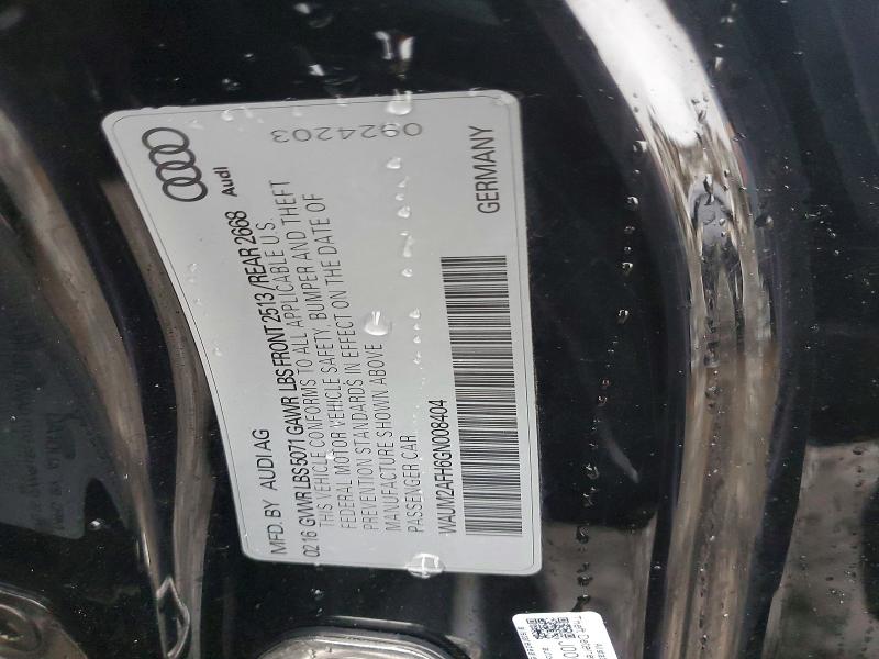 Продажа на аукционе авто 2016 Audi A5, vin: WAUM2AFH6GN008404, номер лота: 79628475