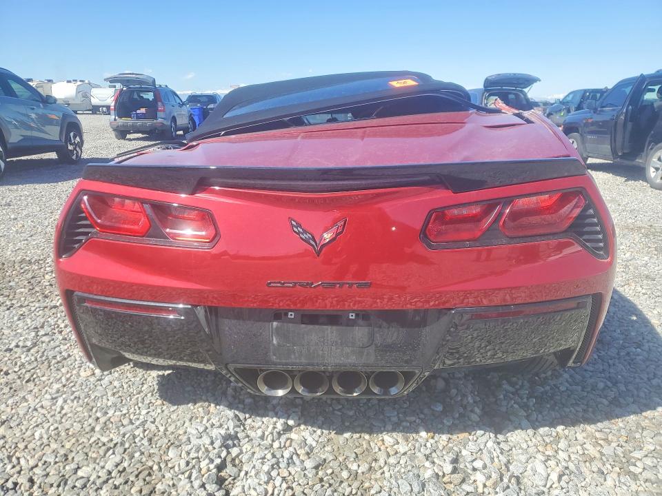 79625425 :رقم المزاد ، 1G1YK3D70F5106474 vin ، 2015 Chevrolet Corvette مزاد بيع