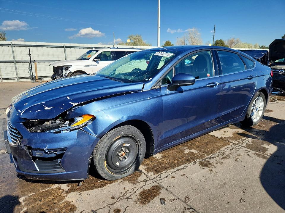 Auction sale of the 2019 Ford Fusion, vin: 3FA6P0HD0KR172017, lot number: 47432196
