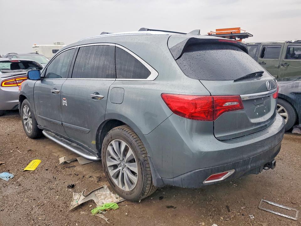 47950836 :رقم المزاد ، 5FRYD4H4XEB011455 vin ، 2014 Acura Mdx مزاد بيع