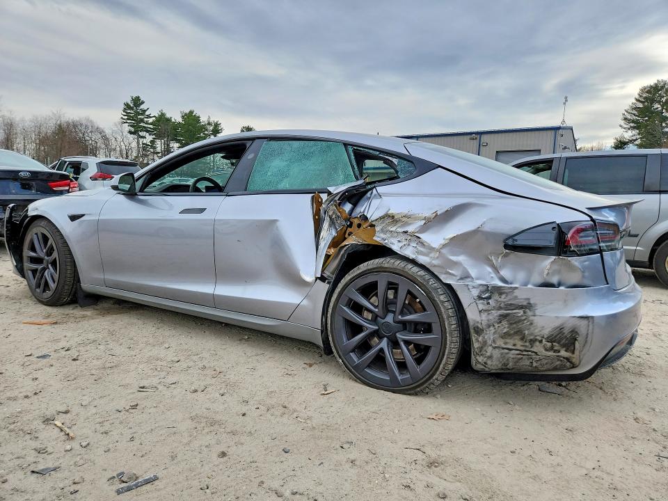 2024 Tesla Model S მანქანა იყიდება აუქციონზე, vin: 5YJSA1E55RF542015, აუქციონის ნომერი: 47907946