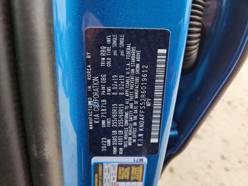 Продаж на аукціоні авто 2024 Kia Ev9, vin: KNDAFFS52R6019612, номер лоту: 47383426