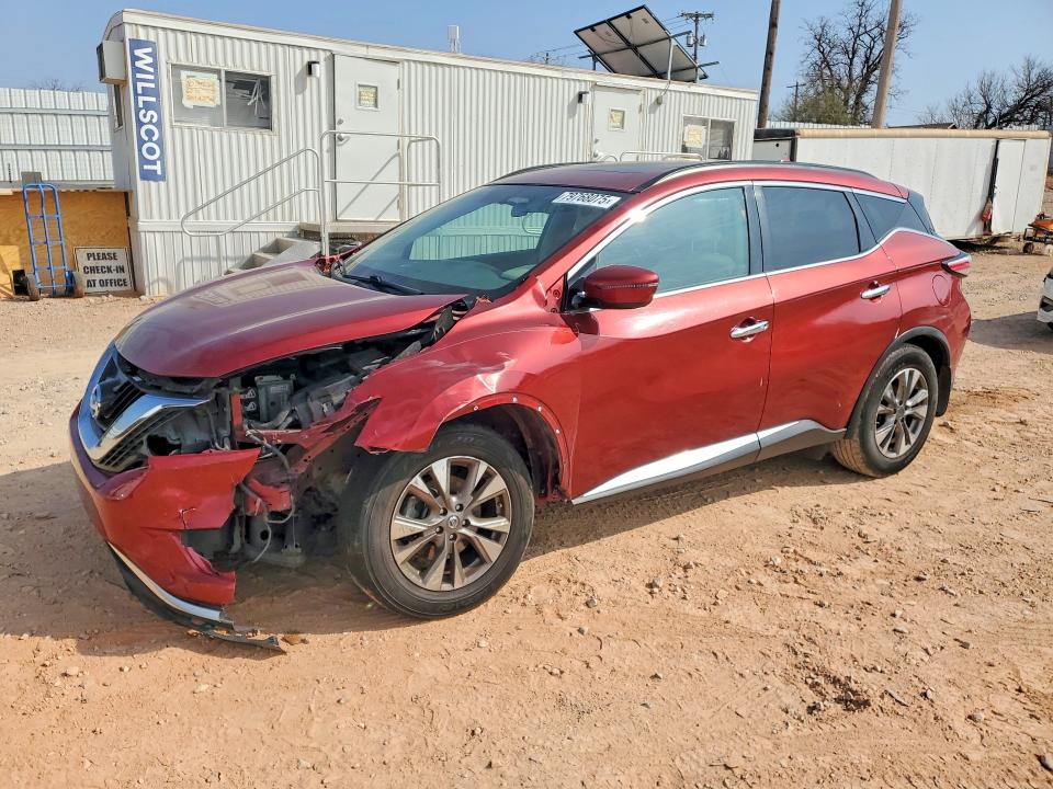 2016 Nissan Murano მანქანა იყიდება აუქციონზე, vin: 5N1AZ2MG1GN145344, აუქციონის ნომერი: 79768075