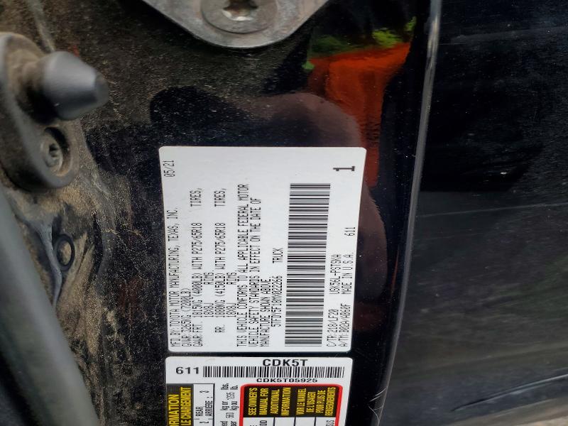 Aukcja sprzedaży 2021 Toyota Tundra, vin: 5TFDY5F18MX022266, numer aukcji: 79047545