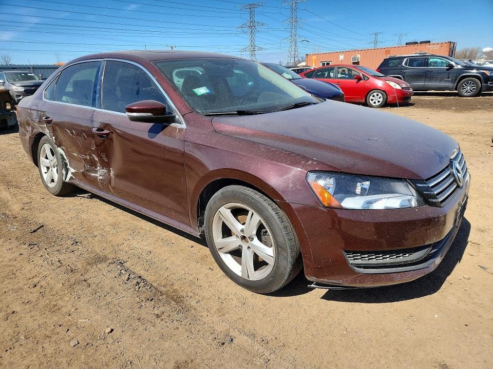Продажа на аукционе авто 2013 Volkswagen Passat, vin: 1VWBP7A35DC109755, номер лота: 47197276