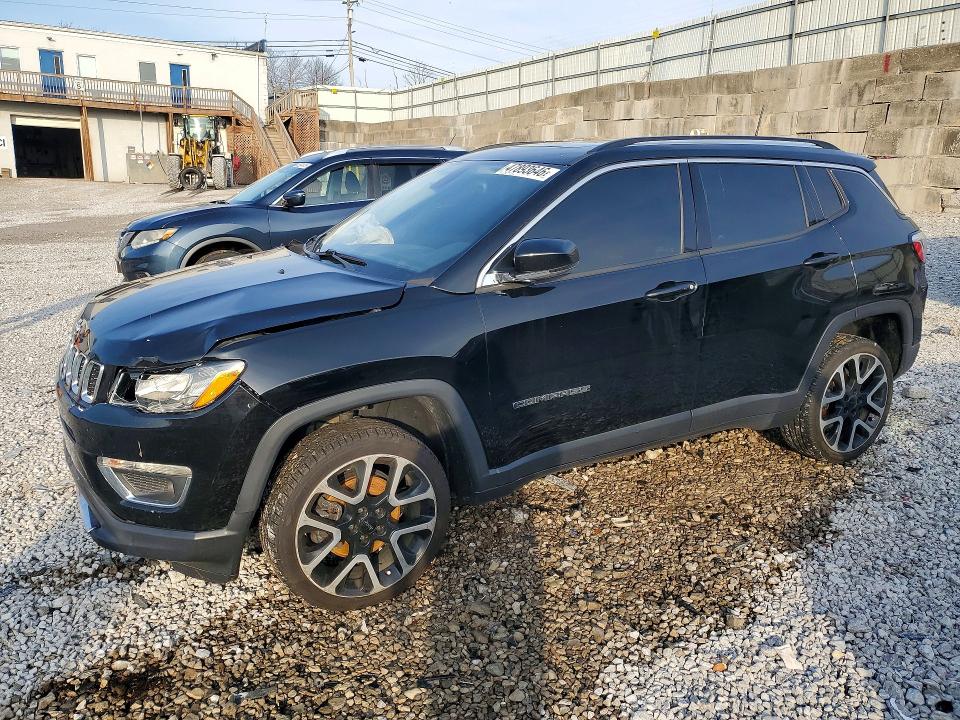 2018 Jeep Compass მანქანა იყიდება აუქციონზე, vin: 3C4NJDCB4JT114353, აუქციონის ნომერი: 47893646